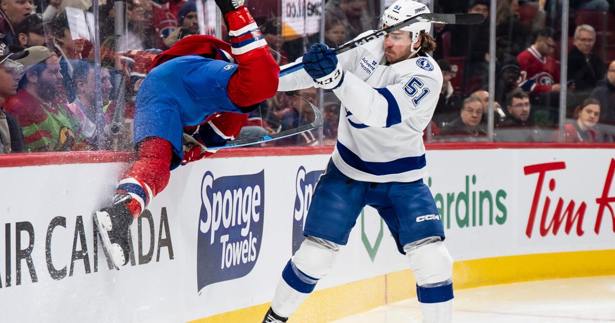 Lightning Canadiens Hockey