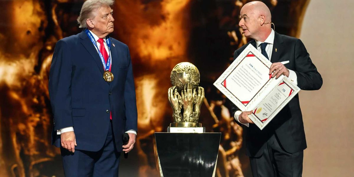 Think the FIFA 'peace prize' was laughably absurd? It was, but the joke's on us.
