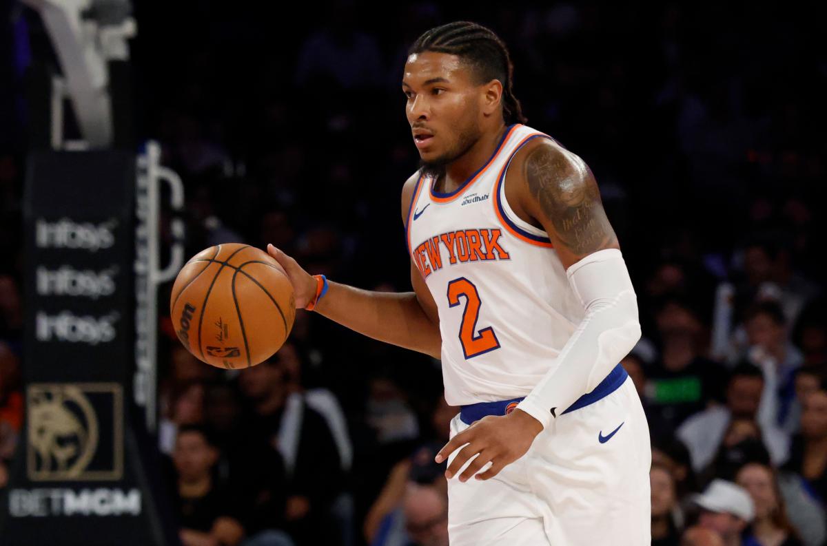 Knicks give timeline update as Miles McBride sidelined with ankle injury